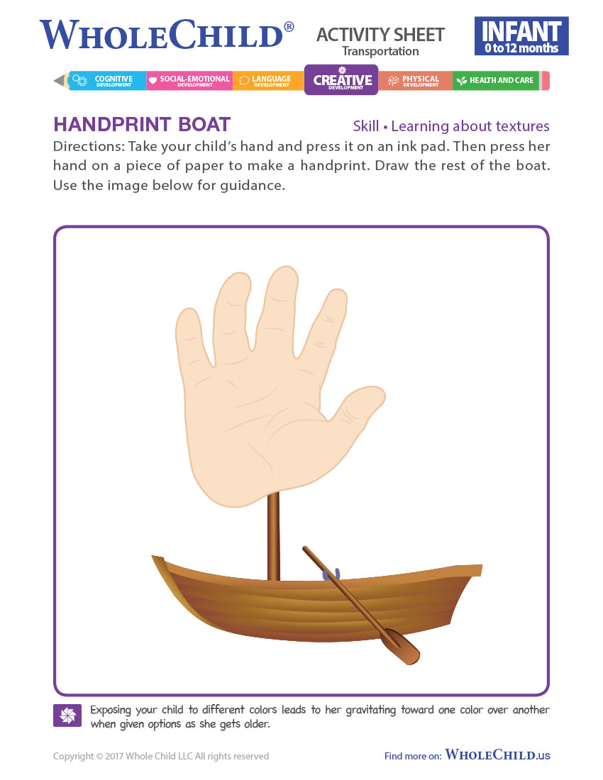 Handprint Boat