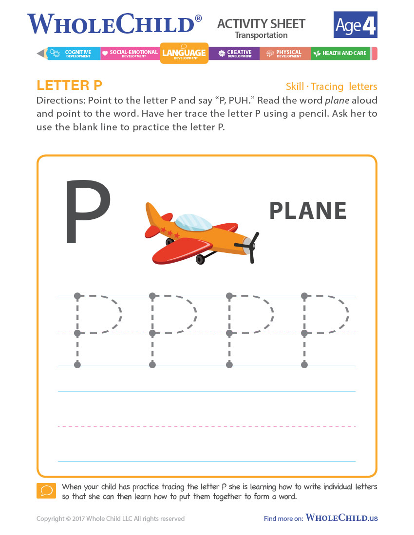 Letter P