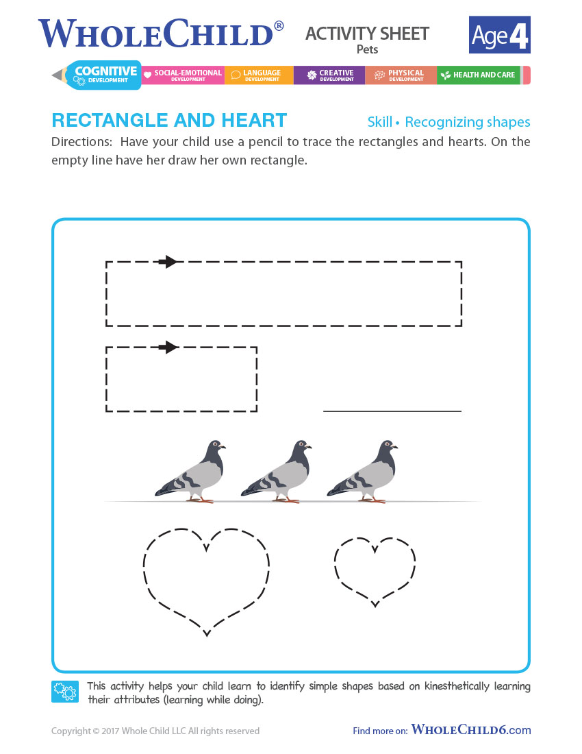 Rectangle And Heart