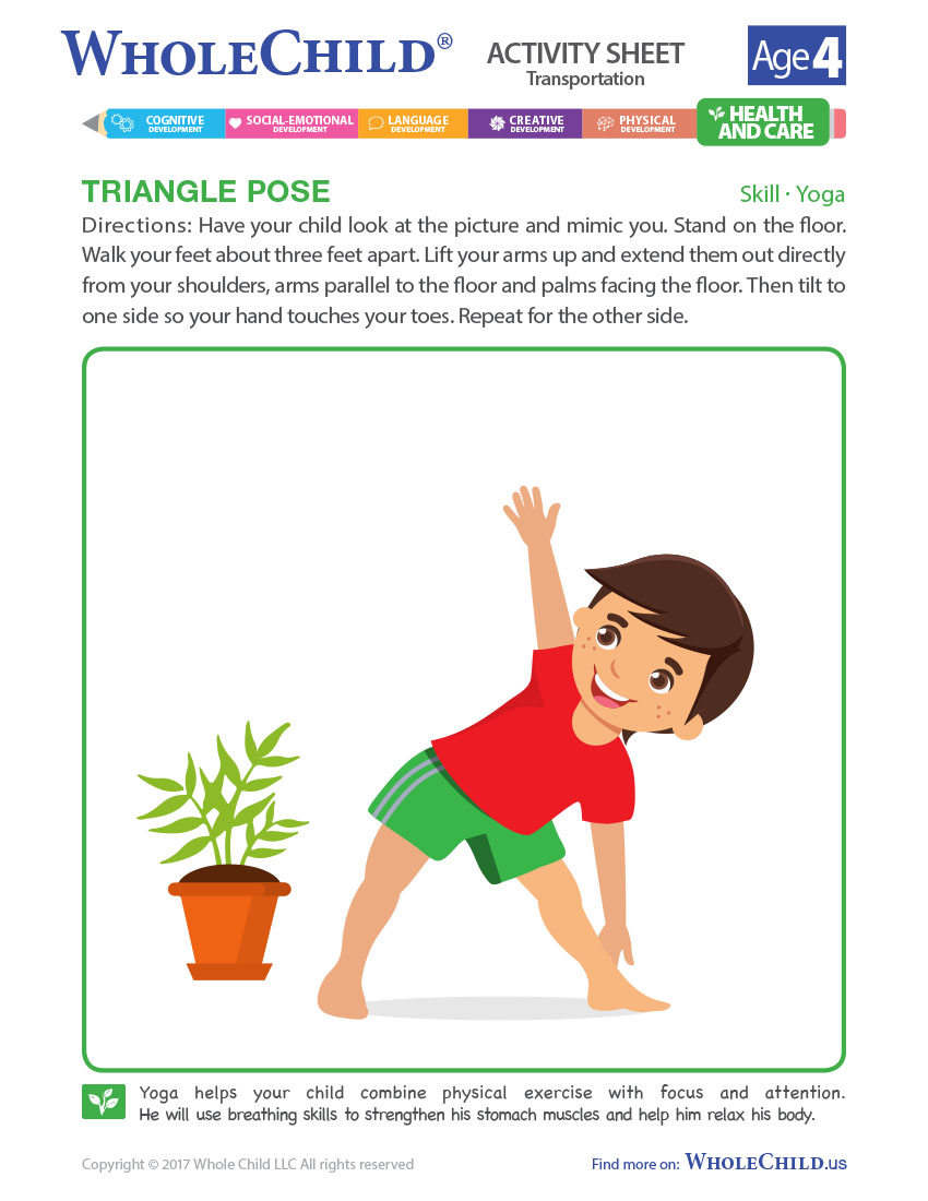 Triangle Pose