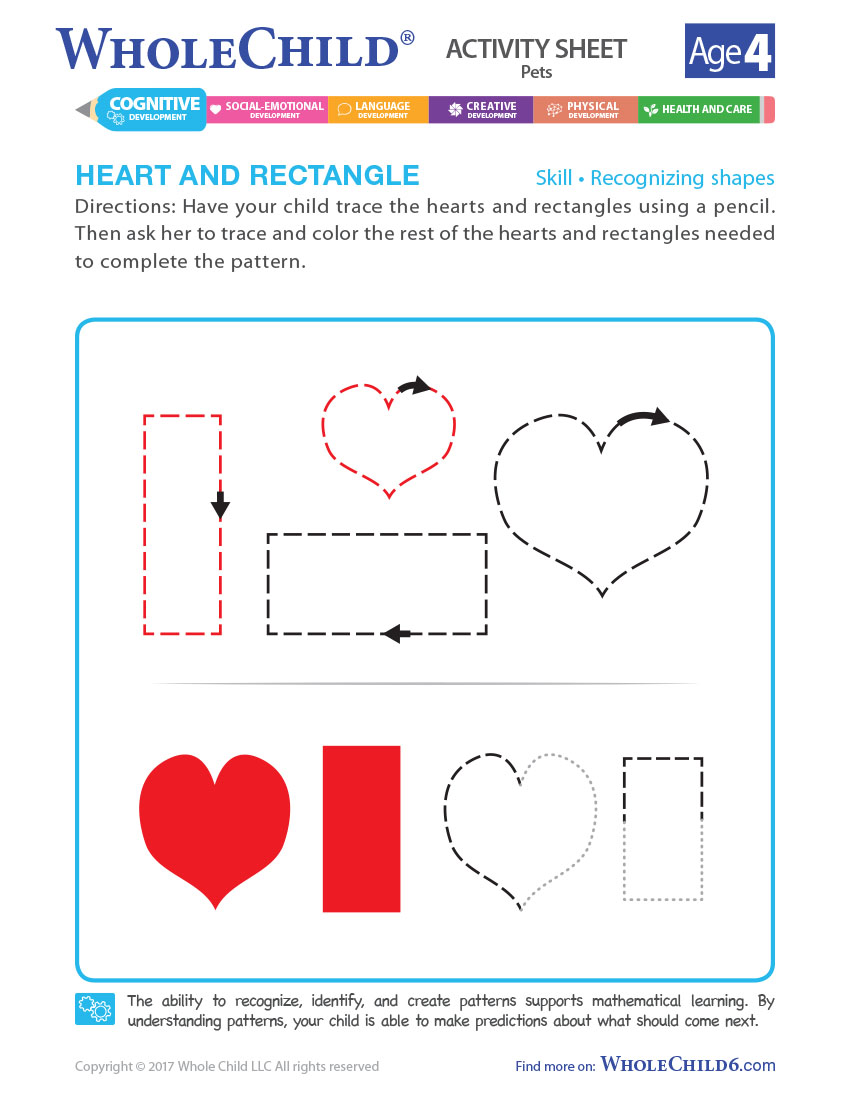 Heart And Rectangle