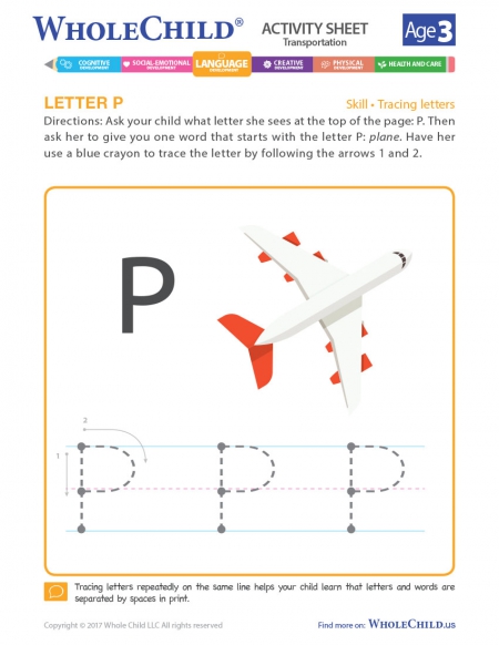 Letter P