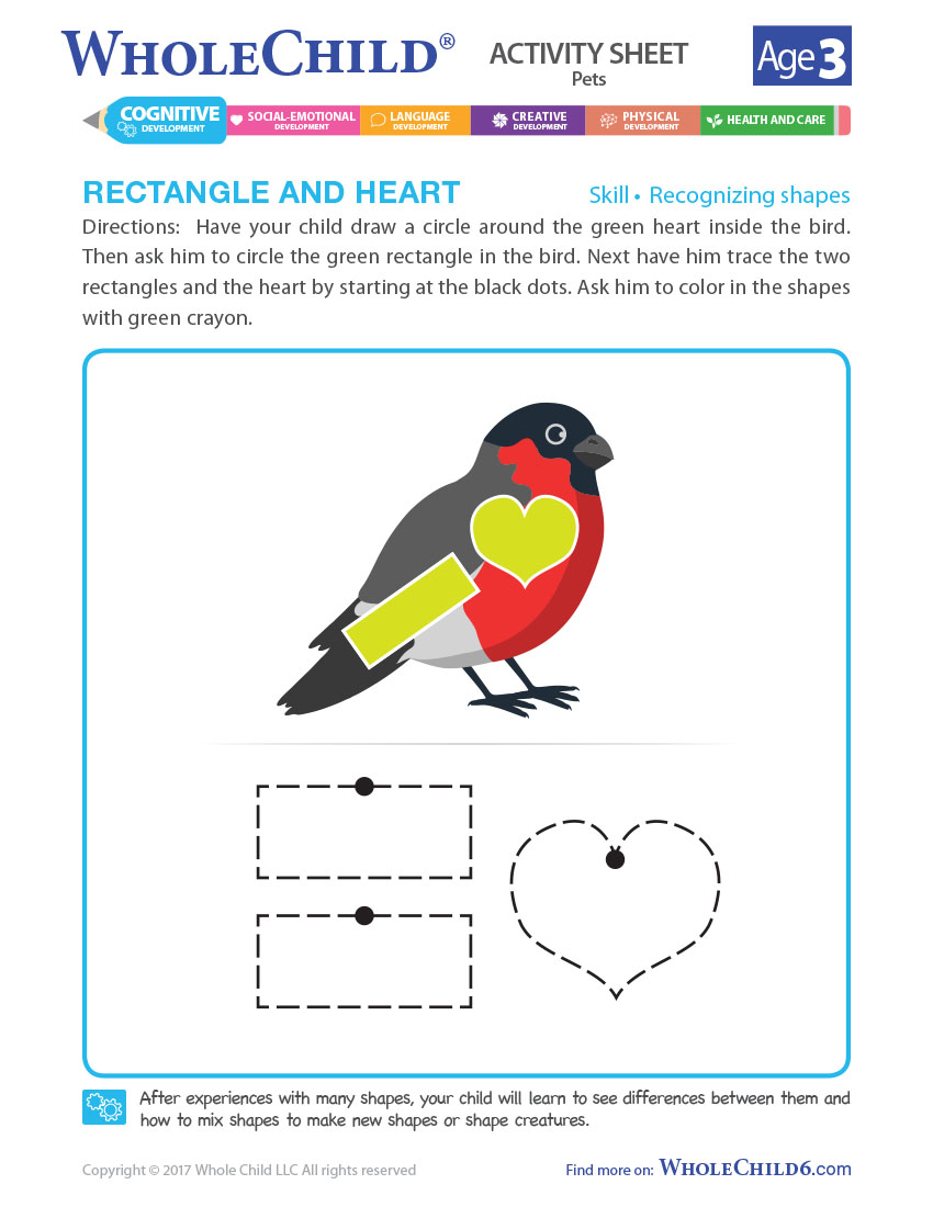 Rectangle And Heart