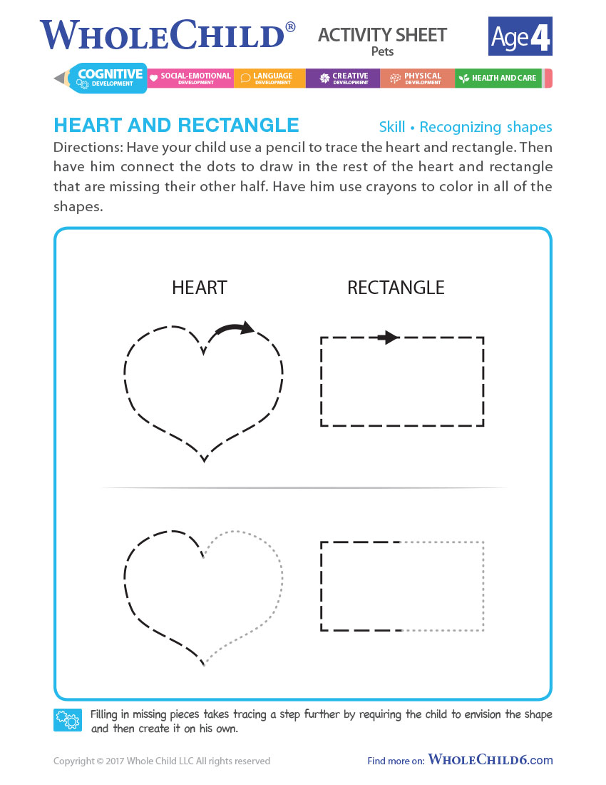 Heart And Rectangle