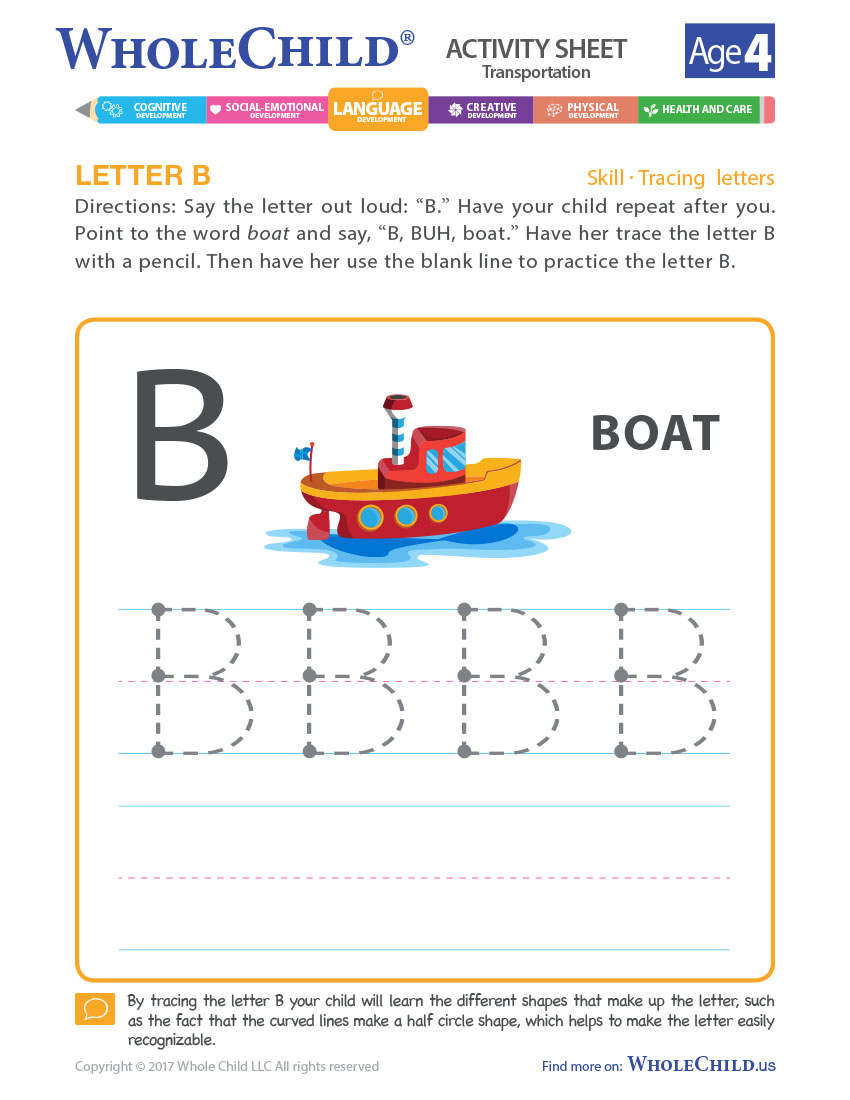 Letter B